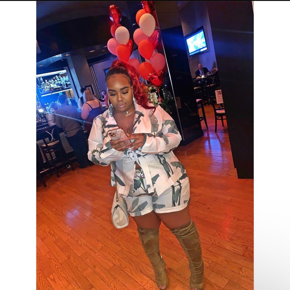 2 pc outfit Set from Fashion nova. Plus size